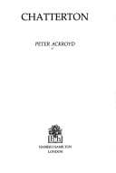 Cover of Chatterton