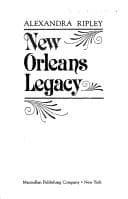 Cover of New Orleans legacy