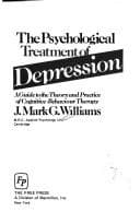 Cover of The psychological treatment of depression