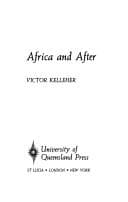 Cover of Africa and after