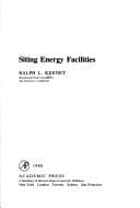 Cover of Siting energy facilities