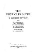 Cover of The first clerihews