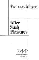 Cover of After such pleasures