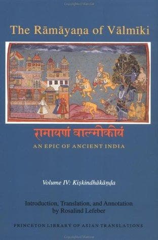 Cover of The Ramayana of Valmiki: An Epic of Ancient India, Volume 4