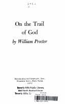 Cover of On the trail of God