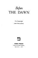 Cover of Before the dawn
