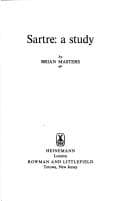 Cover of A student's guide to Sartre