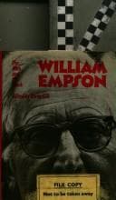 Cover of William Empson