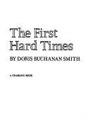 Cover of First Hard Times