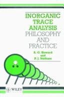 Cover of Inorganic Trace Analysis