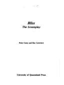 Cover of Bliss - the Screenplay