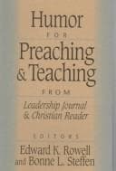 Cover of Humor for Preaching and Teaching