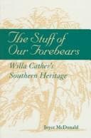 Cover of The stuff of our forebears