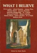 Cover of What I believe