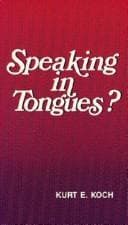 Cover of Speaking in Tongues