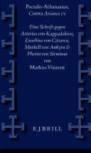 Cover of Pseudo-Athanasius, Contra Arianos IV