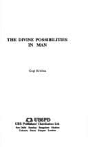 Cover of The divine possibilities in man