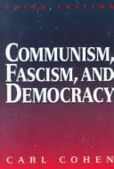 Cover of Communism, fascism, and democracy
