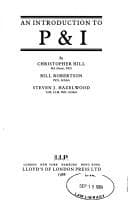 Cover of An Introduction to P and I