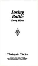 Cover of Losing Battle