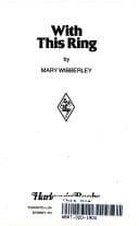 Cover of With This Ring