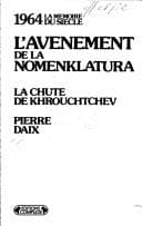 Cover of 1964, l'avènement de la Nomenklatura