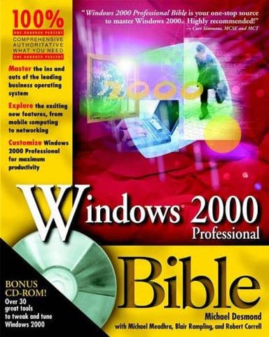 Cover of Windows® 2000 Professional Bible