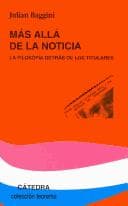 Cover of Mas Alla De La Noticia / Making Sense