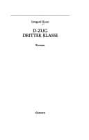 Cover of D-Zug dritter Klasse