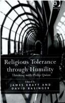 Cover of Religious Tolerance Through Humility