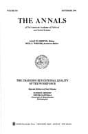 Cover of The changing educational quality of the workforce