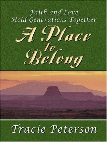 Cover of A Place to Belong (Heartsong Presents #19)