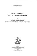 Cover of Port-Royal et la littérature