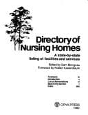 Cover of Directory of nursing homes