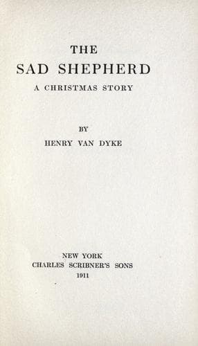 Cover of The Sad Shepherd