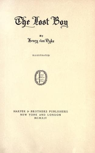 Cover of Lost Boy