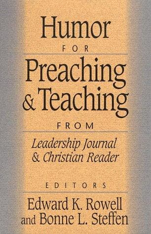 Cover of Humor for preaching and teaching
