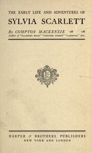 Cover of The early life and adventures of Sylvia Scarlett