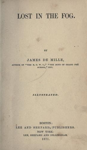 Cover of Lost in the Fog Illustrated