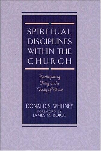 Cover of Spiritual Disciplines Within the Church