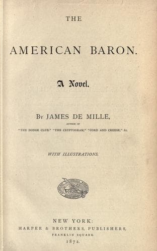 Cover of American Baron