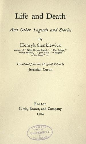 Cover of Life and Death