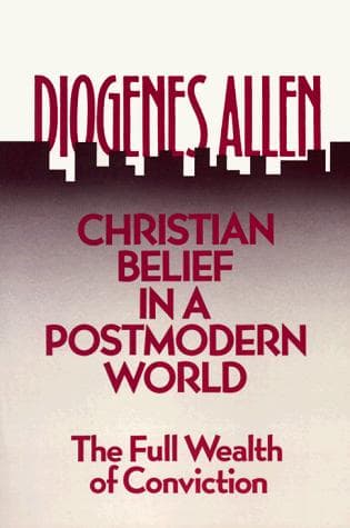 Cover of Christian belief in a postmodern world