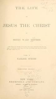 Cover of The life of Jesus, the Christ