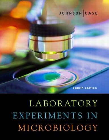 Cover of Laboratory Experiments in Microbiology (8th Edition)