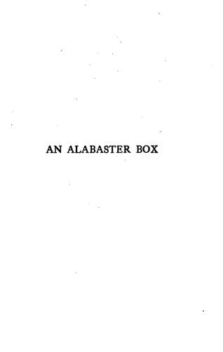 Cover of An Alabaster Box