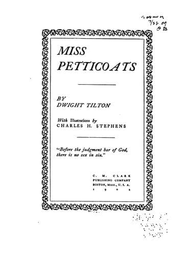 Cover of Miss Petticoats