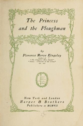 Cover of The princess and the ploughman
