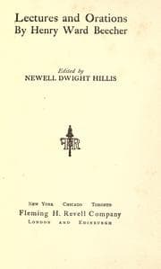 Cover of Lectures and orations