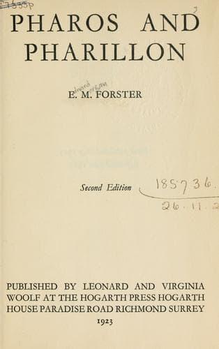 Cover of Pharos and Pharilloon